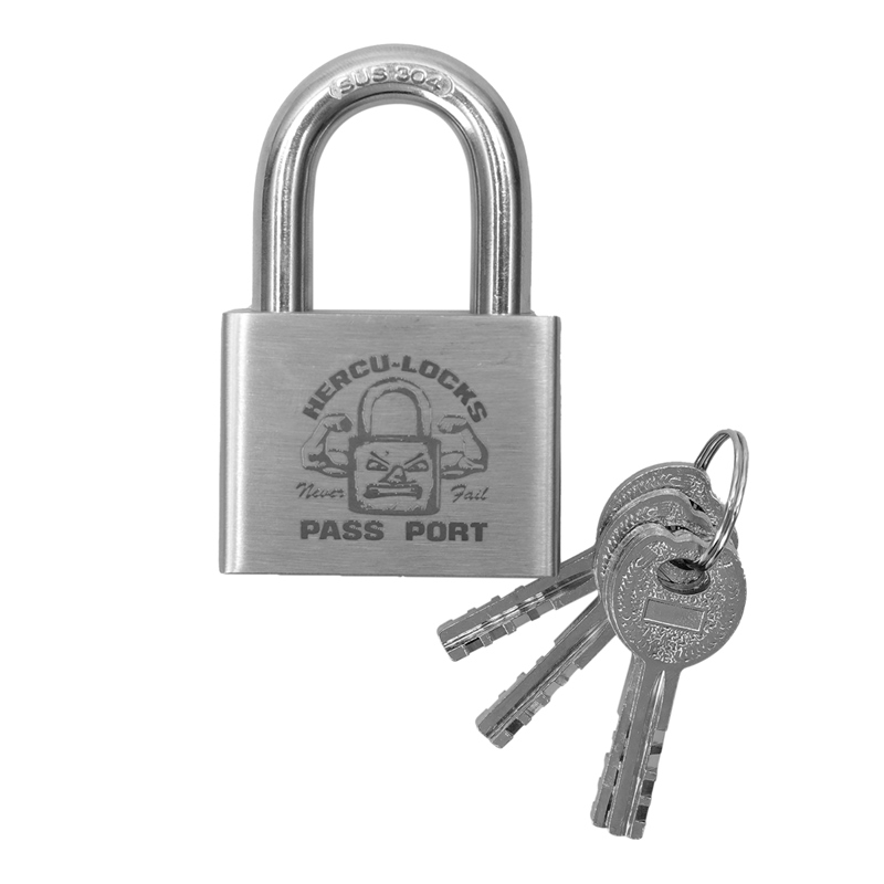 PASS PORT(パスポート)/ Hercu~locks Padlock -SILVER-