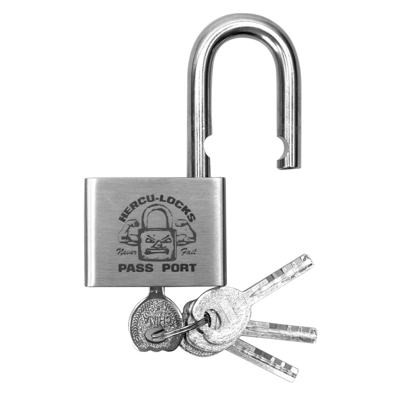 PASS PORT(パスポート)/ Hercu~locks Padlock -SILVER-