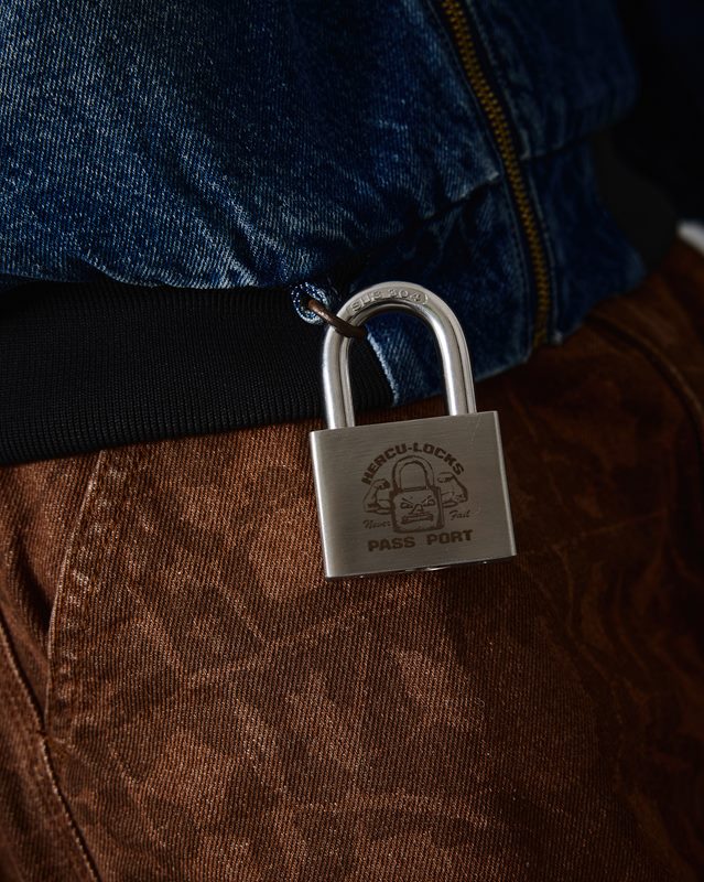 PASS PORT(パスポート)/ Hercu~locks Padlock -SILVER-