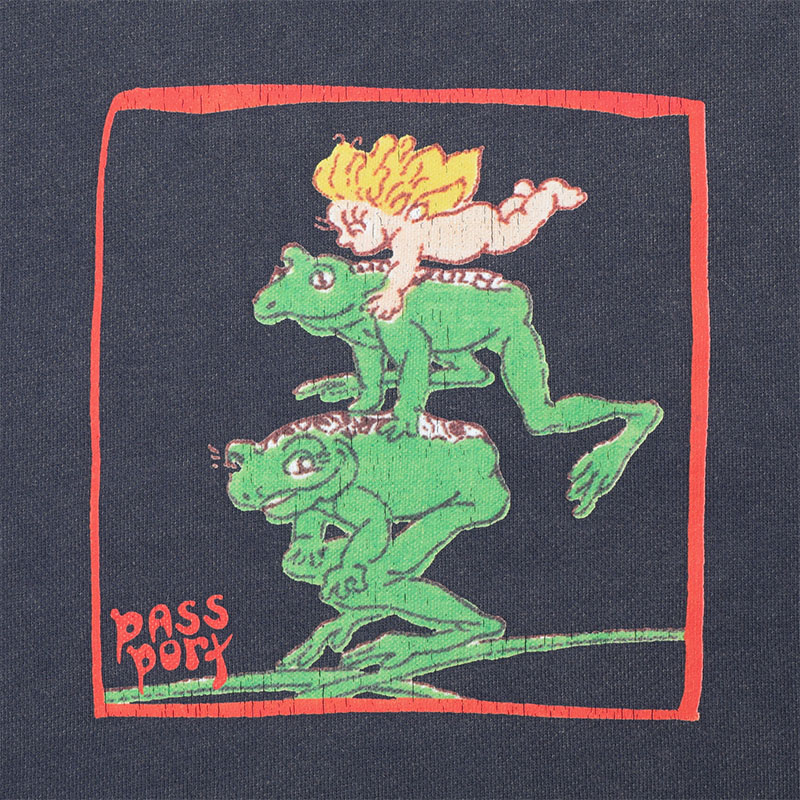 PASS PORT(パスポート)/ LEAP FROG SWEATER -2.COLOR-