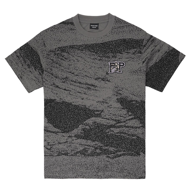 PASS PORT(パスポート)/ Cave~in Tee -2.COLOR-(CHRACOAL)