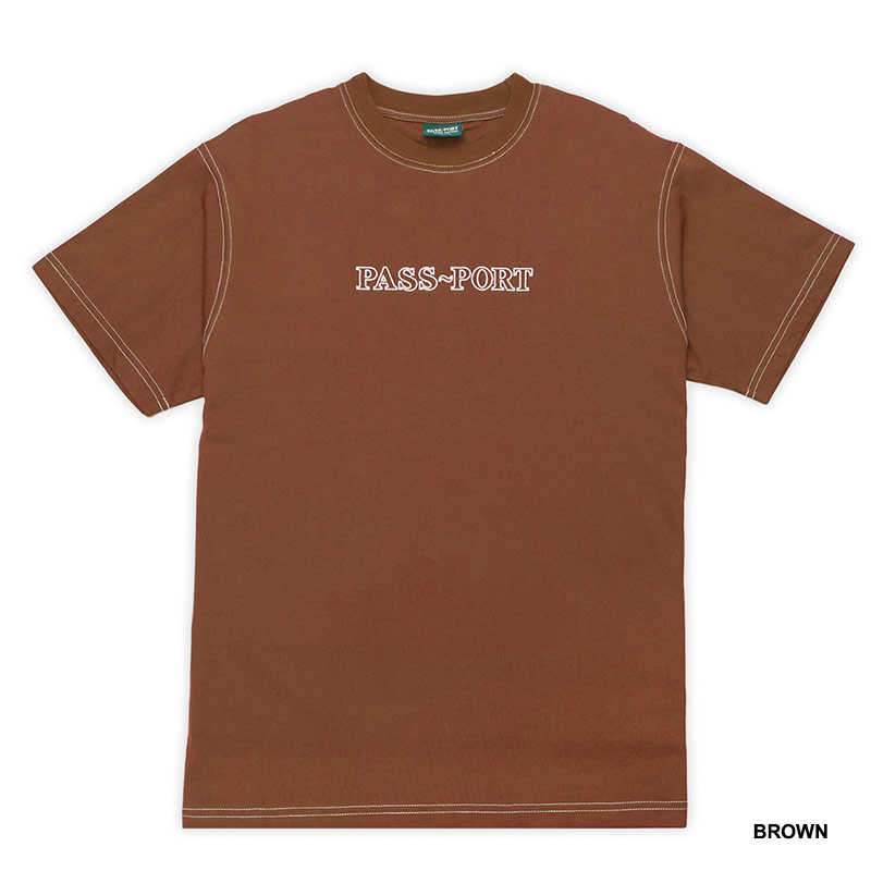 PASS PORT(パスポート)/ Official Organic Tee -2.COLOR-