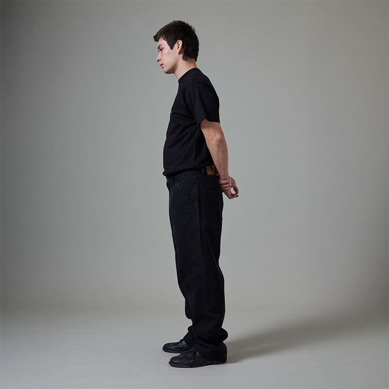 PASS PORT(パスポート)/ Recycled Cotton Workers Club Jean -W.BLACK-
