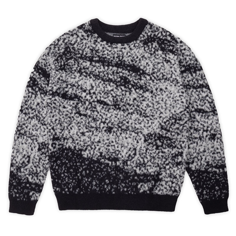 PASS PORT(パスポート)/ Cave~in Mohair Sweater -2.COLOR-(BLACK/GREY)