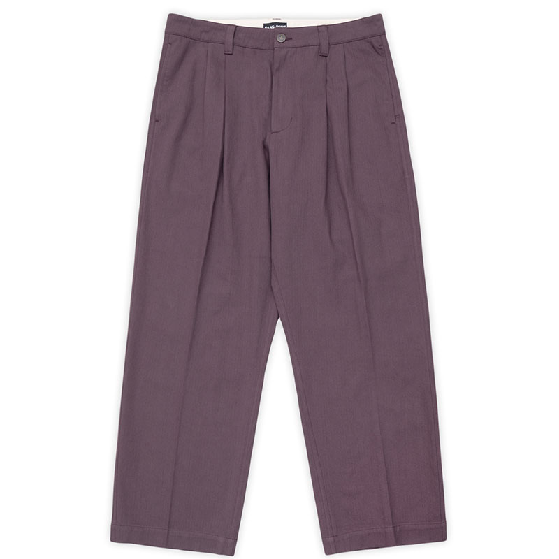 PASS PORT(パスポート)/ Herringbone Leagues Club Pant R44 -3.COLOR-(PURPLE)