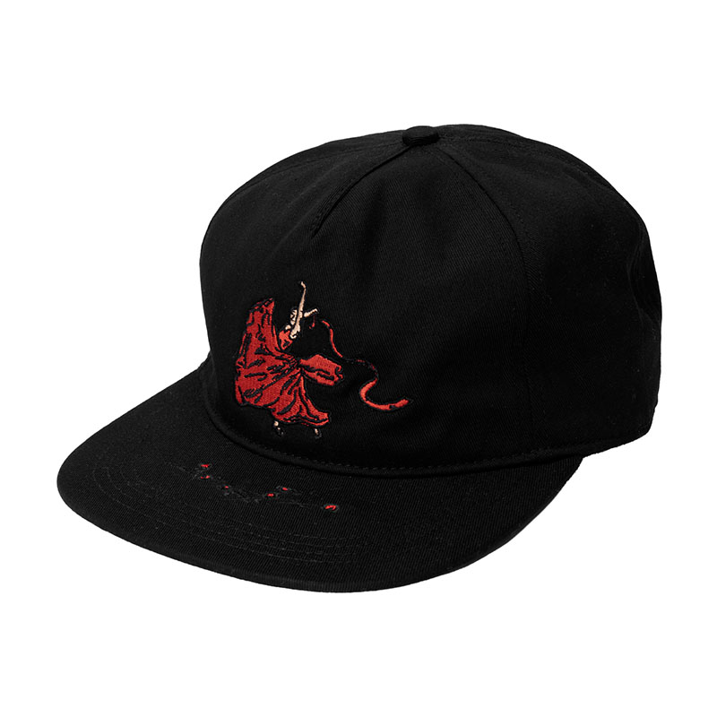 PASS PORT(パスポート)/ Red Flag Workers Cap -2.COLOR-(BLACK)