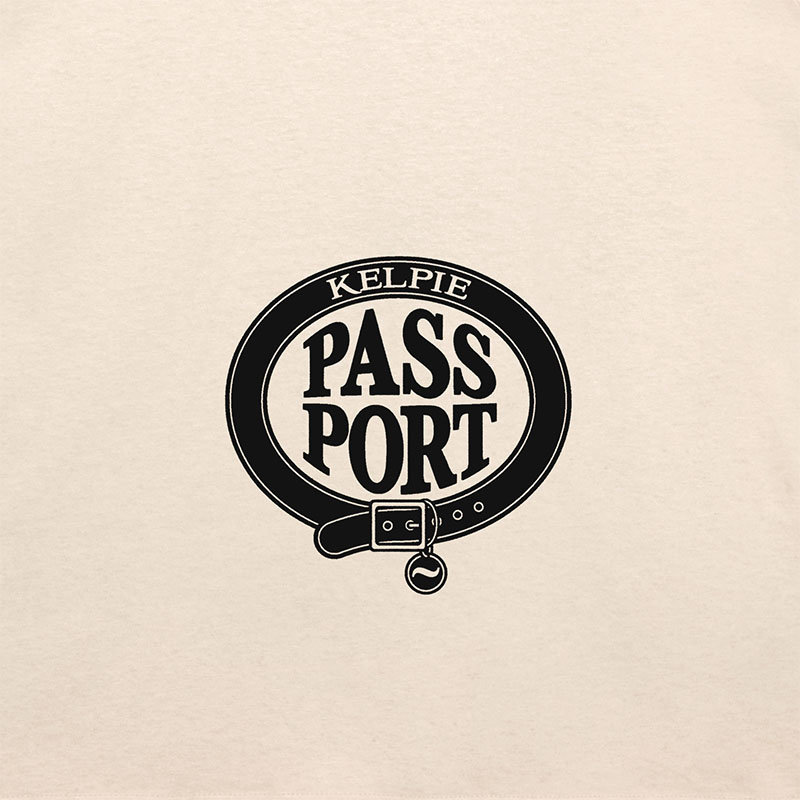 PASS PORT(パスポート)/ Kelpie Tee -2.COLOR-