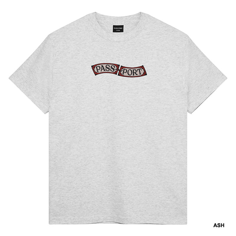 PASS PORT(パスポート)/ Red Flag Tee -2.COLOR-
