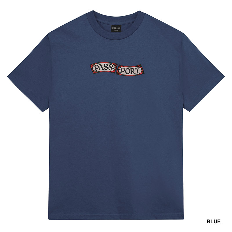 PASS PORT(パスポート)/ Red Flag Tee -2.COLOR-