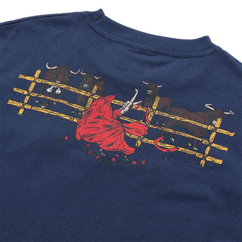 PASS PORT(パスポート)/ Red Flag Tee -2.COLOR-