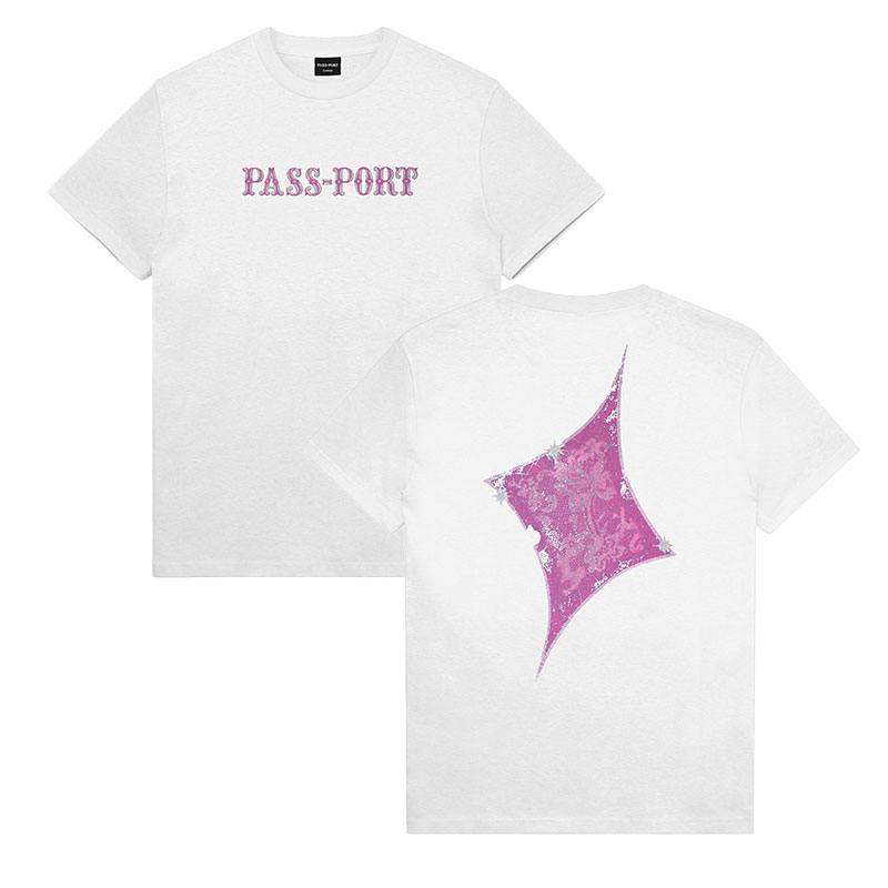 PASS PORT(パスポート)/ Glint Tee -2.COLOR-
