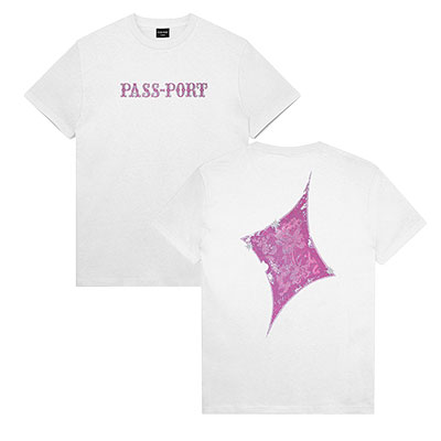 PASS PORT(パスポート)/ Glint Tee -2.COLOR-