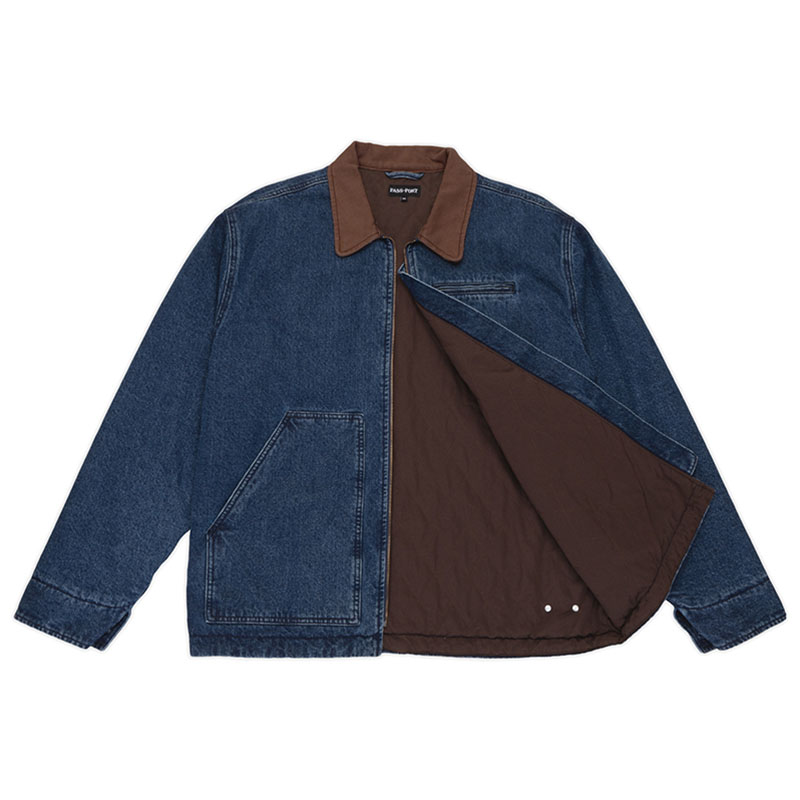 PASS PORT(パスポート)/ Recycled Denim Packers Jacket -2.COLOR-