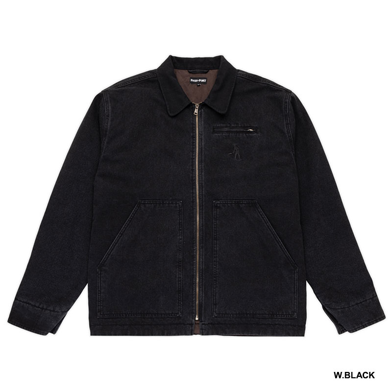PASS PORT(パスポート)/ Recycled Denim Packers Jacket -2.COLOR-