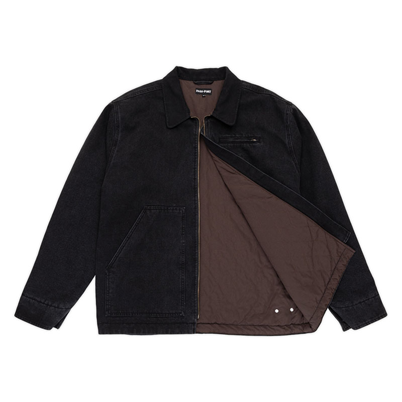 PASS PORT(パスポート)/ Recycled Denim Packers Jacket -2.COLOR-