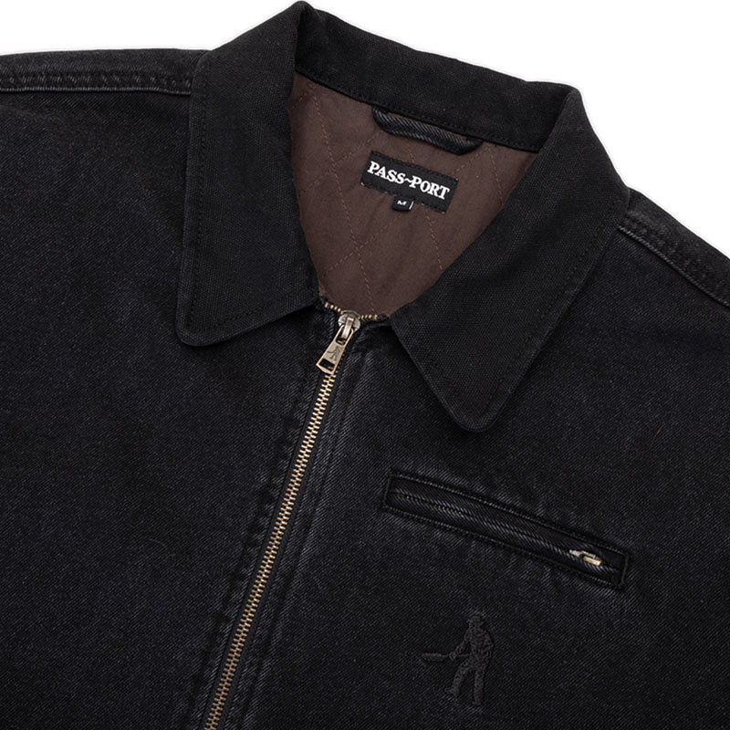 PASS PORT(パスポート)/ Recycled Denim Packers Jacket -2.COLOR-