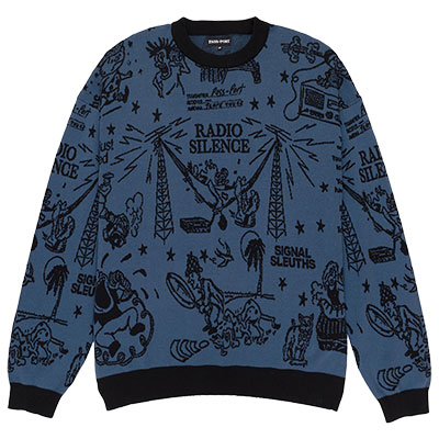 PASS PORT(パスポート)/ Eyeball Knit Sweater -2.COLOR-