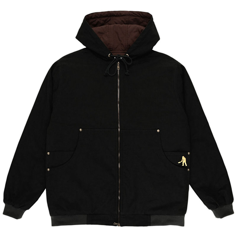 PASS PORT(パスポート)/ Ripstop Diggers Club Zip Hood -BLACK-