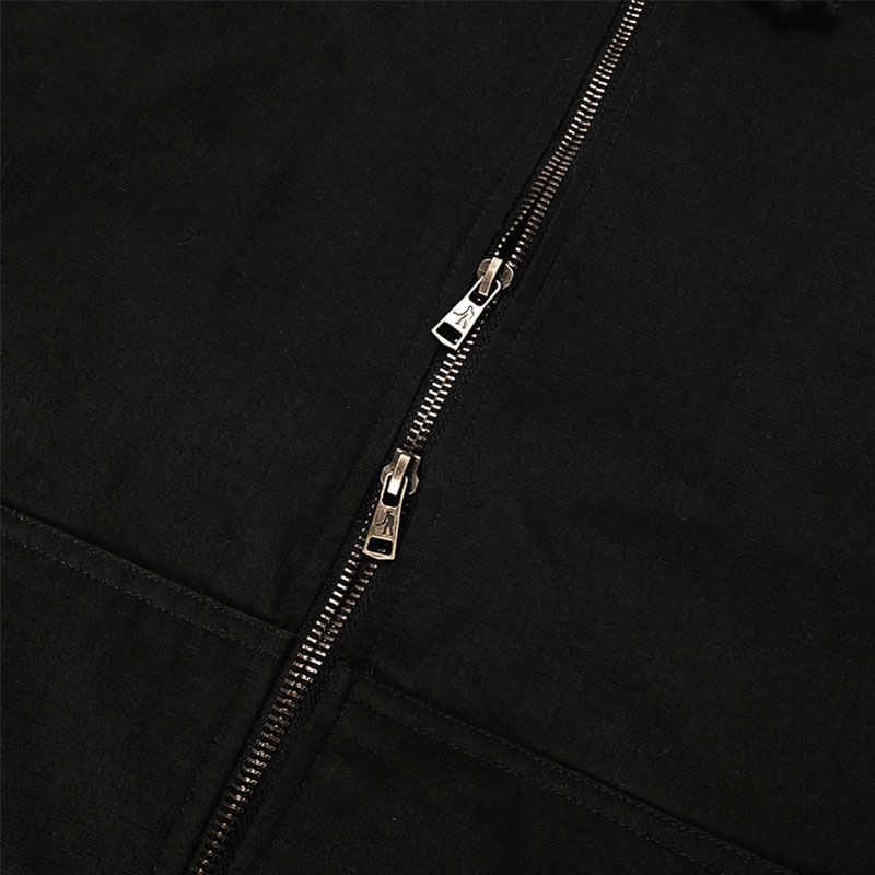 PASS PORT(パスポート)/ Ripstop Diggers Club Zip Hood -BLACK-
