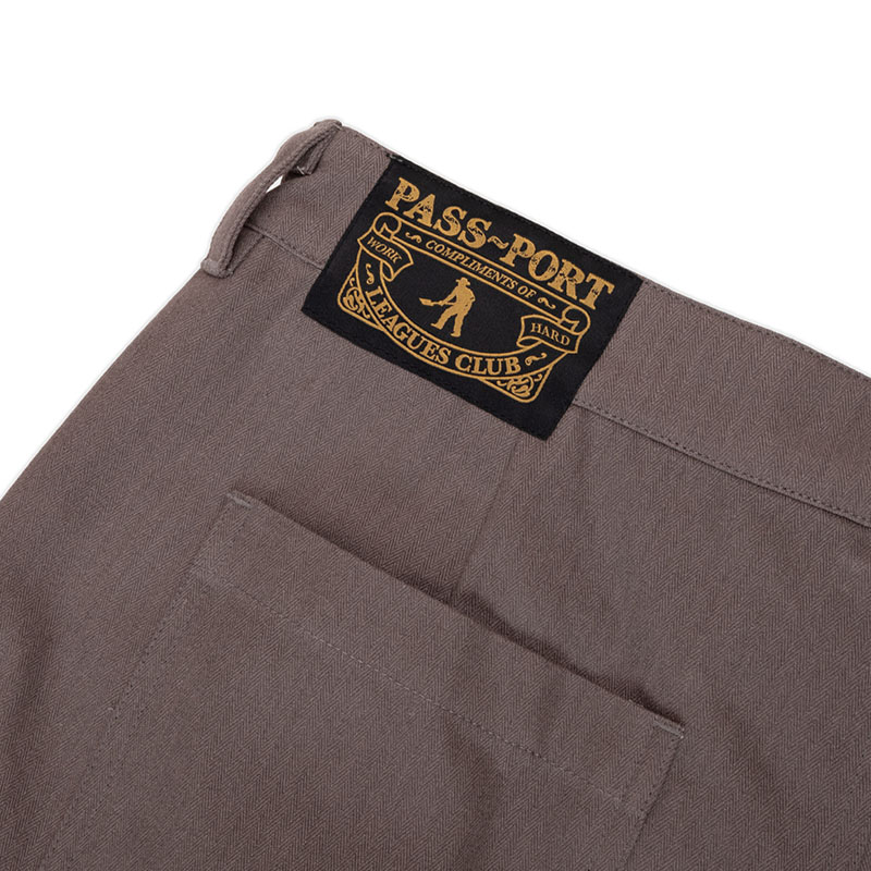 PASS PORT(パスポート)/ Heringbone Leagues Club Pant -2.COLOR-