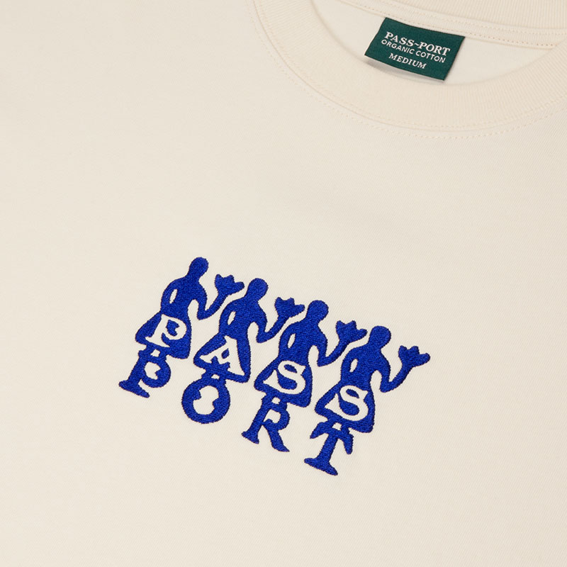 PASS PORT(パスポート)/ Flowers Organic Cotton Tee -3.COLOR-