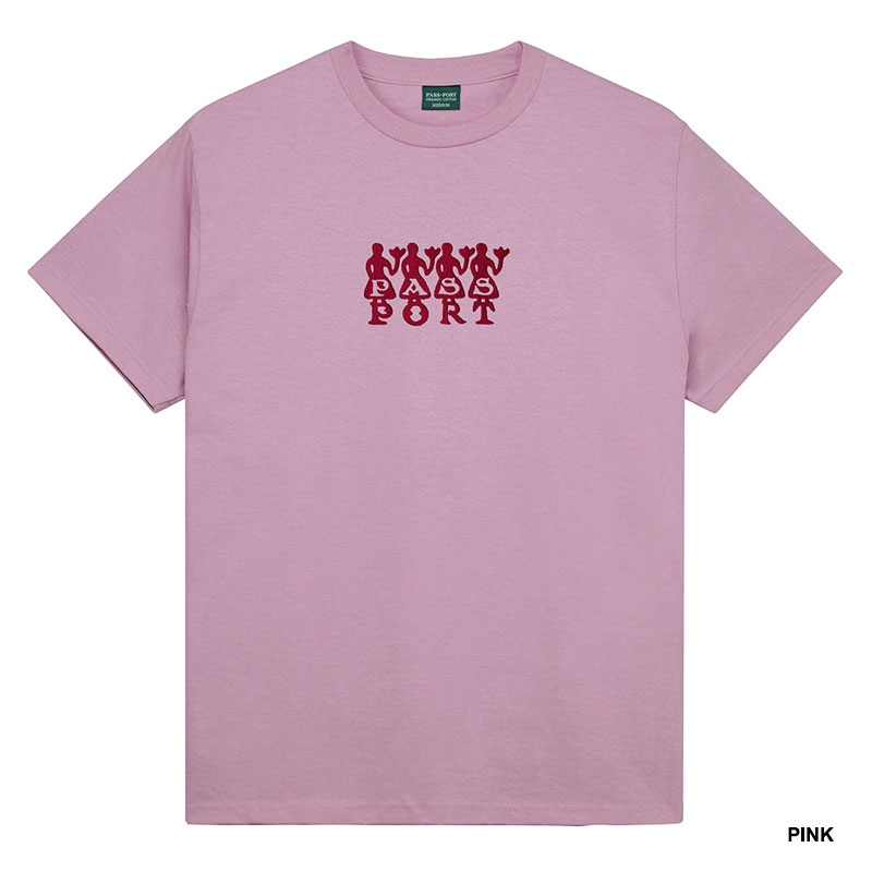PASS PORT(パスポート)/ Flowers Organic Cotton Tee -3.COLOR-