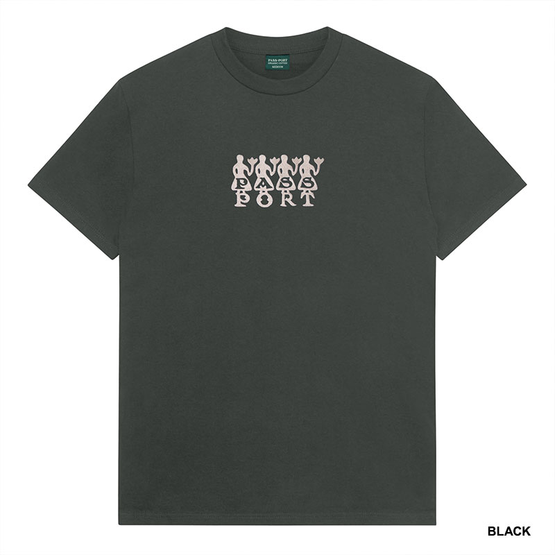 PASS PORT(パスポート)/ Flowers Organic Cotton Tee -3.COLOR-