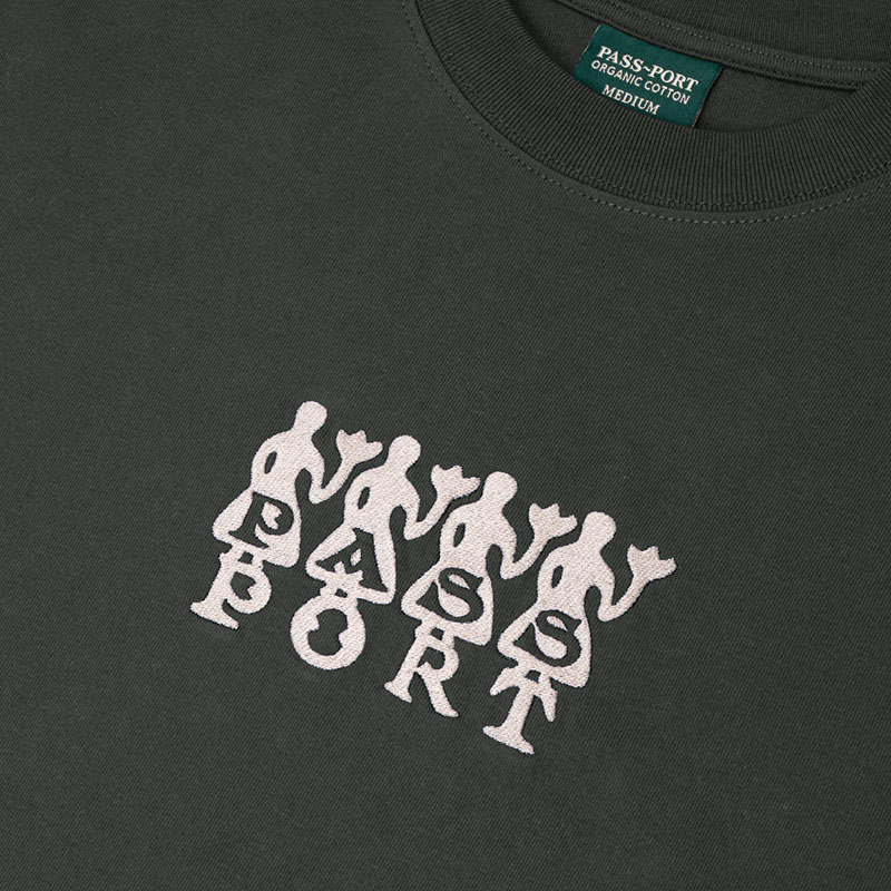PASS PORT(パスポート)/ Flowers Organic Cotton Tee -3.COLOR-