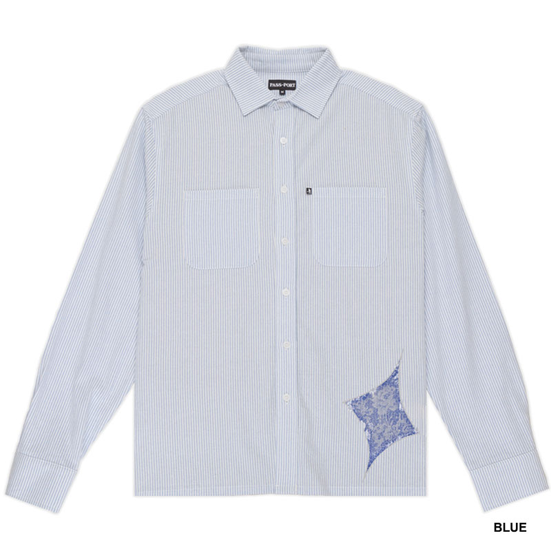 PASS PORT(パスポート)/ Glint Workers Shirt LS -2.COLOR-
