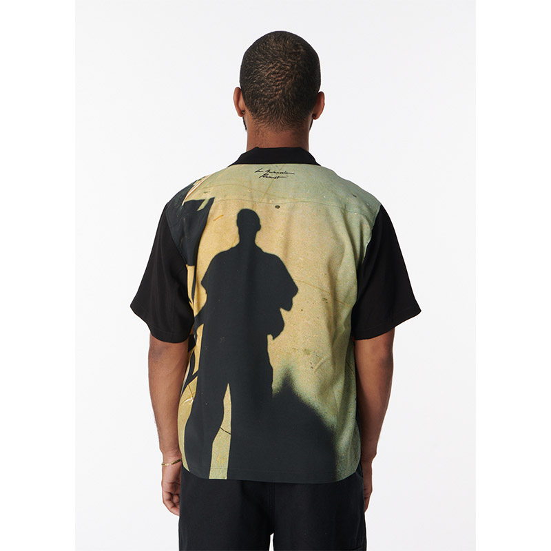 RASSVET(ラスベート)/ LA MELANCOLIA SHADOW SS SHIRT -MULTI-