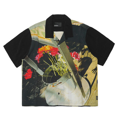 RASSVET(ラスベート)/ LA MELANCOLIA SHADOW SS SHIRT -MULTI-