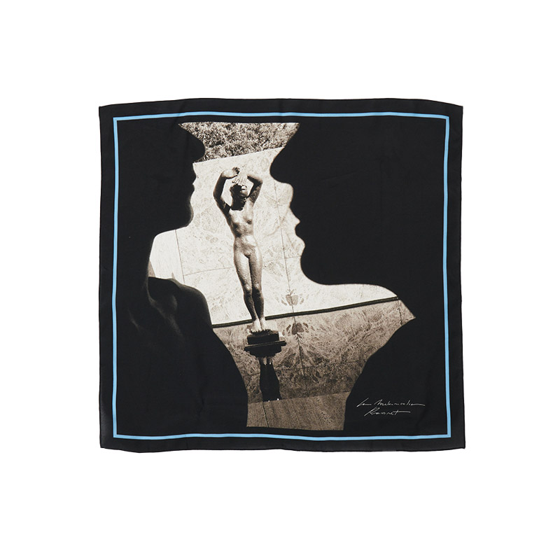 RASSVET(ラスベート)/ LA MELANCOLIA BANDANA -BLACK-