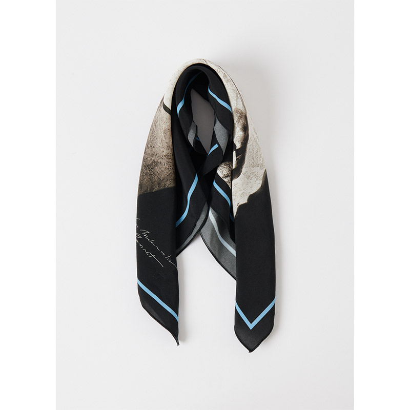 RASSVET(ラスベート)/ LA MELANCOLIA BANDANA -BLACK-