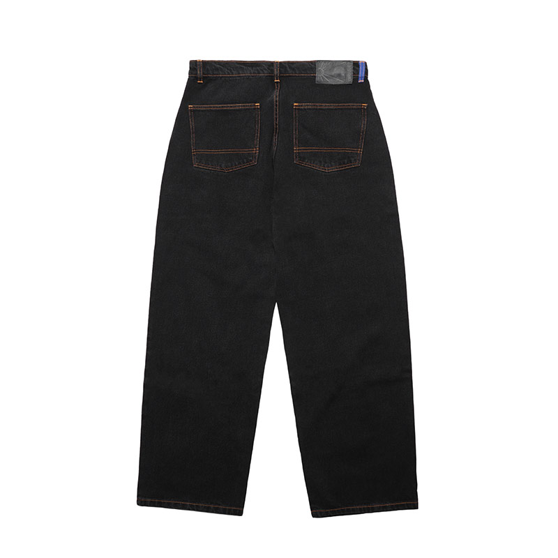 RASSVET(ラスベート)/ BAGGY DENIM PANTS -BLACK-
