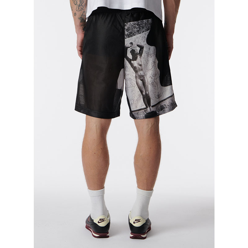 RASSVET(ラスベート)/ LA MELANCOLIA STATUE SHORTS -BLACK-