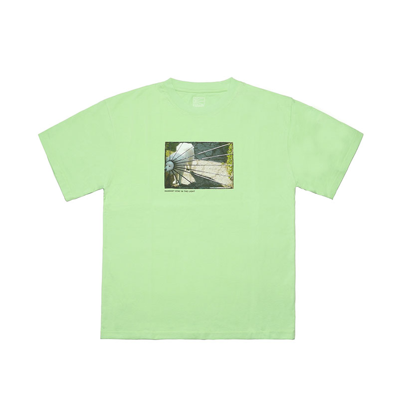 RASSVET(ラスベート)/ DOG LOGO T-SHIRT -2.COLOR-(LIME)