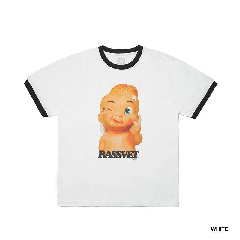 RASSVET(ラスベート)/ MERO RINGER T-SHIRT -2.COLOR-