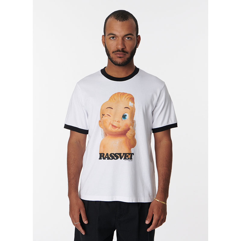 RASSVET(ラスベート)/ MERO RINGER T-SHIRT -2.COLOR-