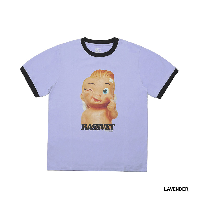RASSVET(ラスベート)/ MERO RINGER T-SHIRT -2.COLOR-