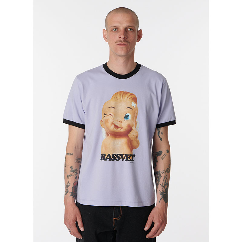 RASSVET(ラスベート)/ MERO RINGER T-SHIRT -2.COLOR-