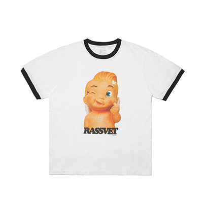 RASSVET(ラスベート)/ MERO RINGER T-SHIRT -2.COLOR-