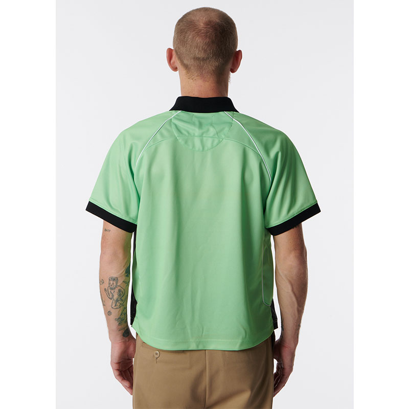 RASSVET(ラスベート)/ RASSVET F.C FOOTBALL JERSEY -LIME GREEN-