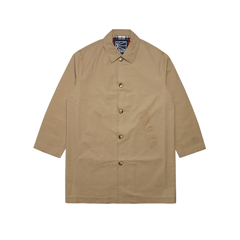 RASSVET(ラスベート)/ WAXED TRENCH COAT -BEIGE-