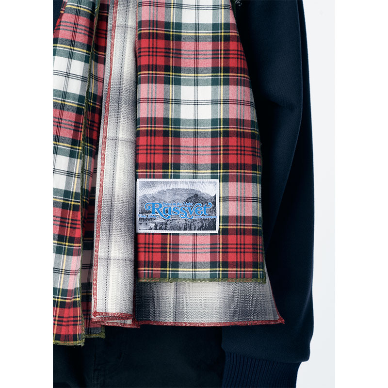 RASSVET(ラスベート)/ DOUBLE SCARF -MULTI-