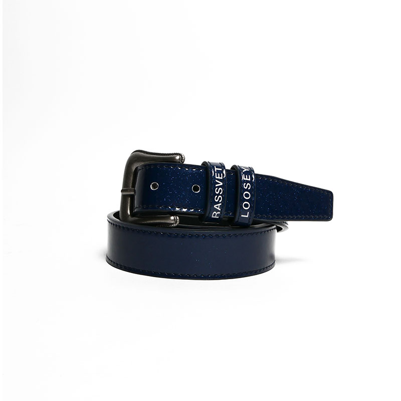 RASSVET(ラスベート)/ BELT LEATHER -NAVY-