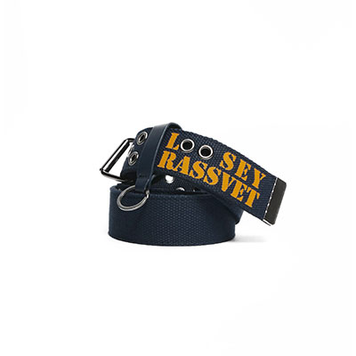 RASSVET(ラスベート)/ WEBBING BELT -NAVY-