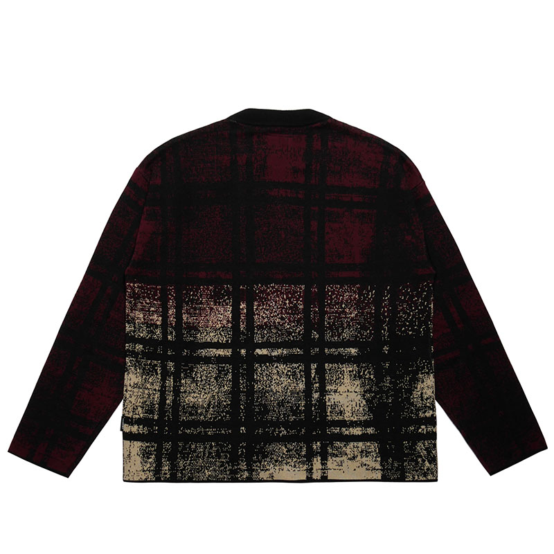 RASSVET(ラスベート)/ LOGO KNIT SWEATER -D.BROWN-