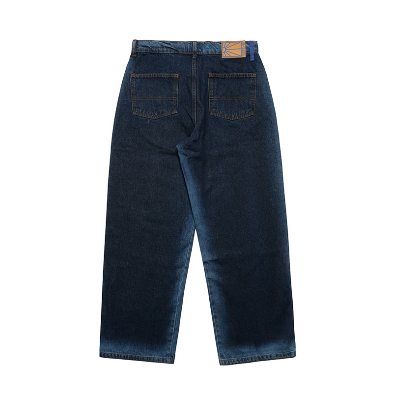 RASSVET(ラスベート)/ SHADOW WASH BAGGY DENIM PANTS -BLUE-
