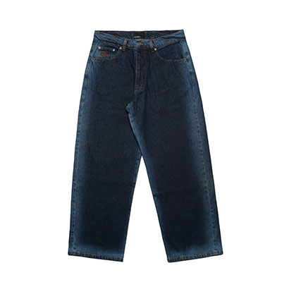 RASSVET(ラスベート)/ SHADOW WASH BAGGY DENIM PANTS -BLUE-
