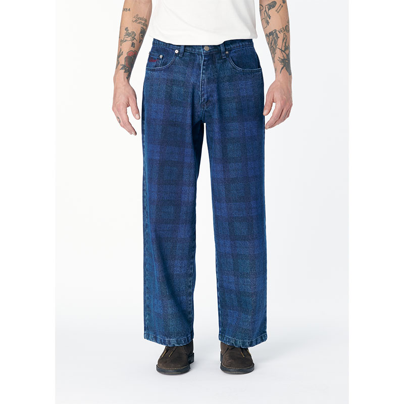 RASSVET(ラスベート)/ ALLOVER PRINT BAGGY DENIM PANTS -MULTI-